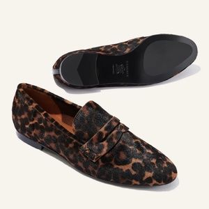 Margaux The Penny Loafer - Chocolate Leopard